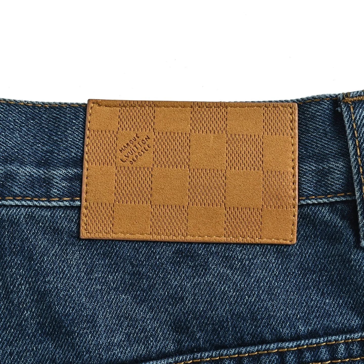 Louis Vuitton/Louis Vuitton cuffed presbyopic skateboard jeans